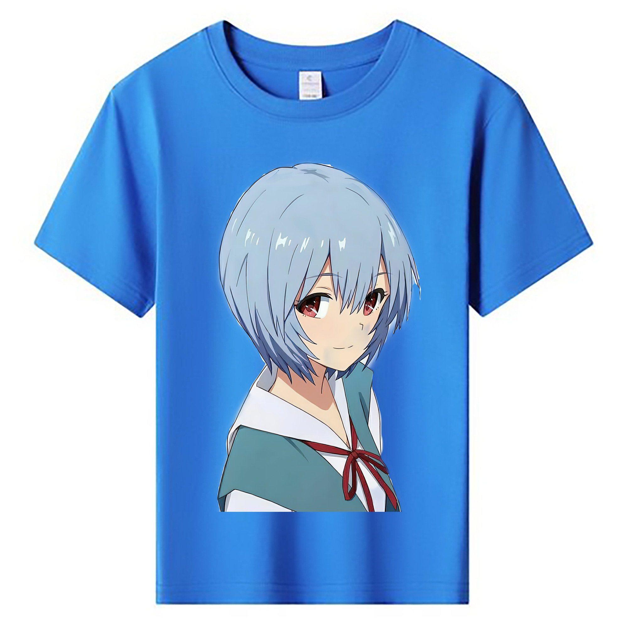 （画像用） EVA 新世紀エヴァンゲリオン 綿100％キッズTシャツ（フロントプリント）